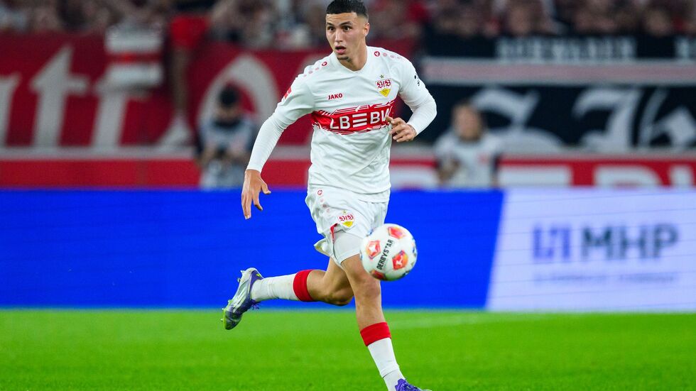 Bilal El Khannouss soll das Spiel des VfB Stuttgart prägen Bilal El Khannouss soll das Spiel des VfB Stuttgart prägen