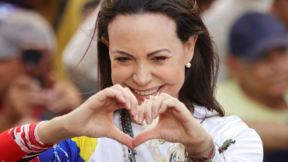 Die venezolanische Oppositionsführerin María Corina Machado. (Archivbild) Die venezolanische Oppositionsführerin María Corina Machado. (Archivbild)