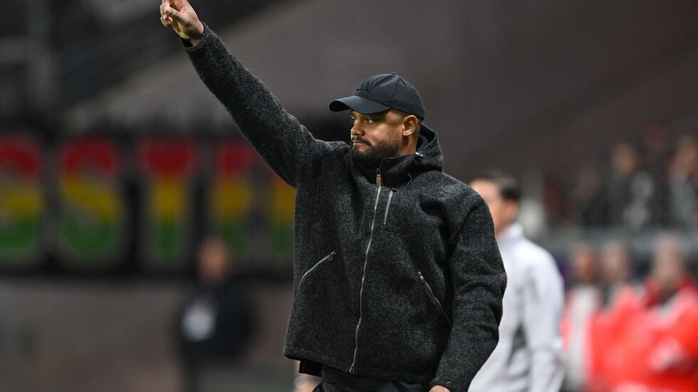 War wieder einmal sehr zufrieden mit seiner Mannschaft: Bayern-Trainer Vincent Kompany. War wieder einmal sehr zufrieden mit seiner Mannschaft: Bayern-Trainer Vincent Kompany.