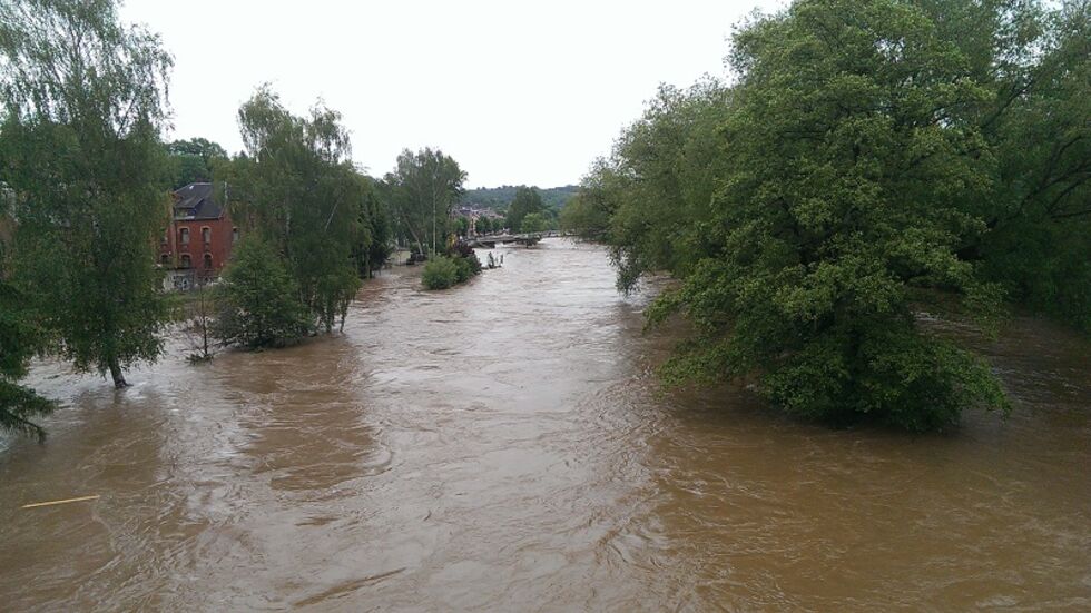 Die Mulde in Wilkau-Haßlau. (c) Marcel Wentzke Die Mulde in Wilkau-Haßlau. (c) Marcel Wentzke