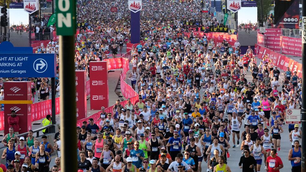 Der Chicago-Marathon ist bekannt für seine schnellen Zeiten. Der Chicago-Marathon ist bekannt für seine schnellen Zeiten.