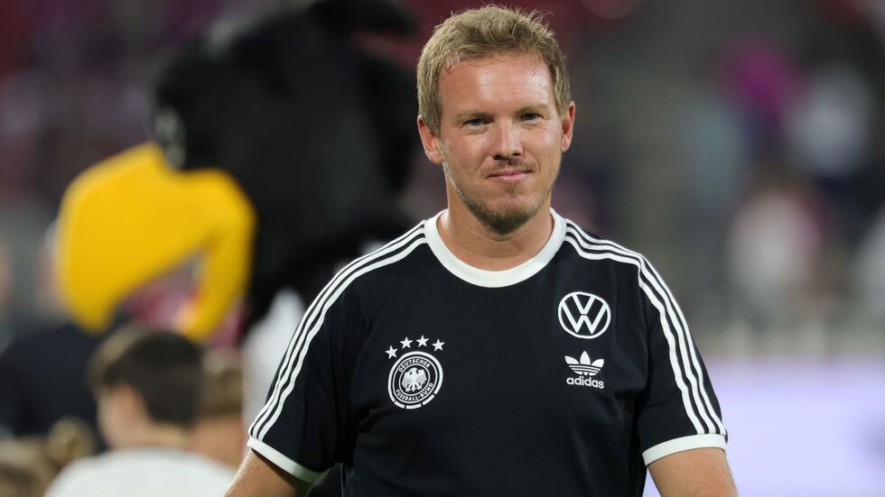 Julian Nagelsmann verfolgt auch die Basketball-EM. Julian Nagelsmann verfolgt auch die Basketball-EM.