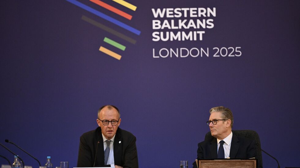 Merz konkretisierte seinen Aussagen bei einer Pressekonferenz in London. Merz konkretisierte seinen Aussagen bei einer Pressekonferenz in London.