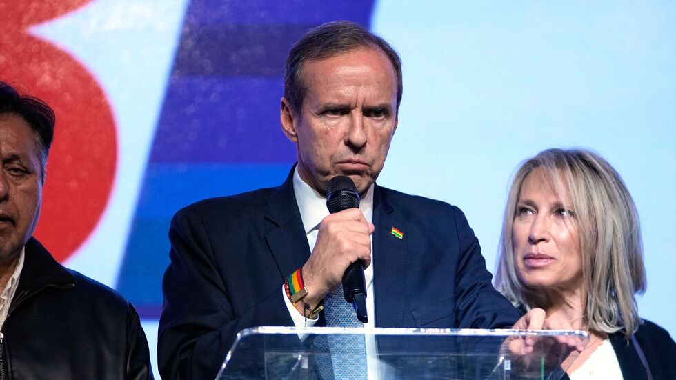 Gegenkandidat Jorge «Tuto» Quiroga hat die Stichwahl verloren.  Gegenkandidat Jorge «Tuto» Quiroga hat die Stichwahl verloren.