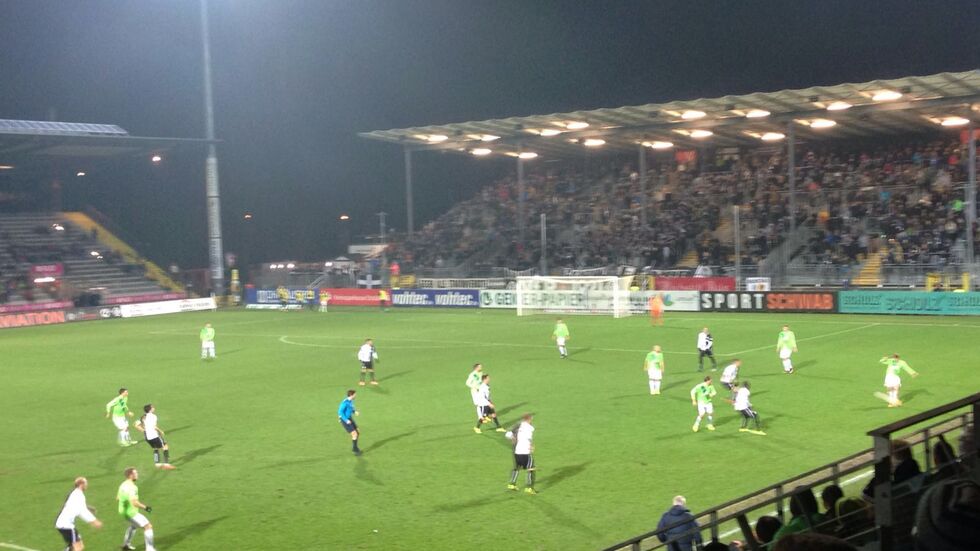 Erzge­birge Aue feiert in Aalen einen 2:0-Erfolg. (Foto: Redak­tion)