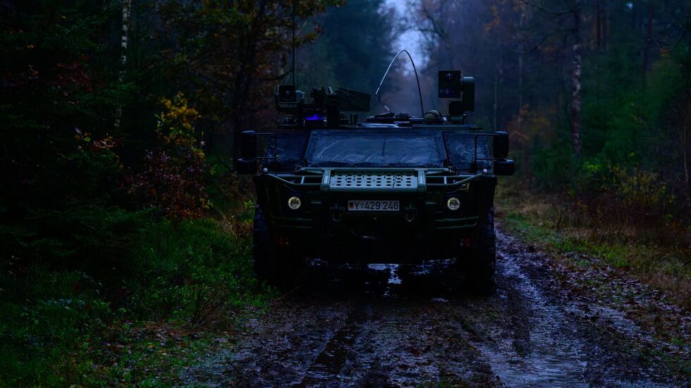 Ein Spähwagen vom Typ Fennek. (Symbolbild) Ein Spähwagen vom Typ Fennek. (Symbolbild)
