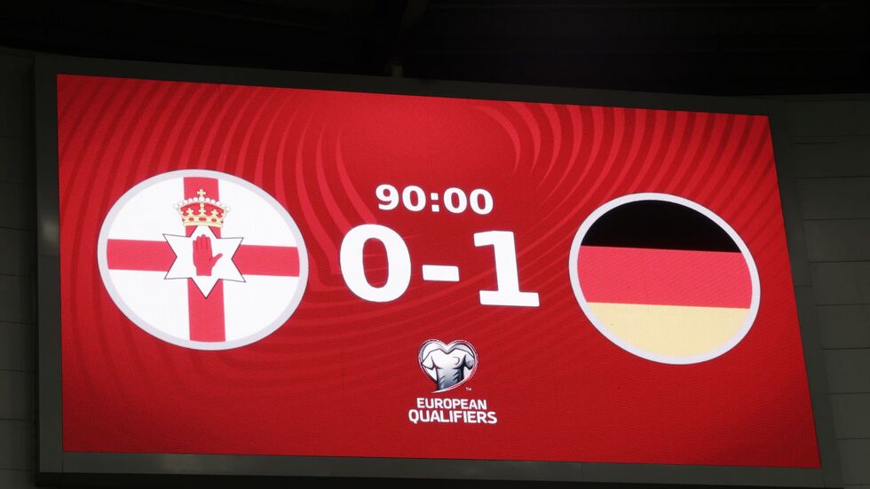 Das Ergebnis war das Beste und Wichtigste aus deutscher Sicht in Belfast.  Das Ergebnis war das Beste und Wichtigste aus deutscher Sicht in Belfast.