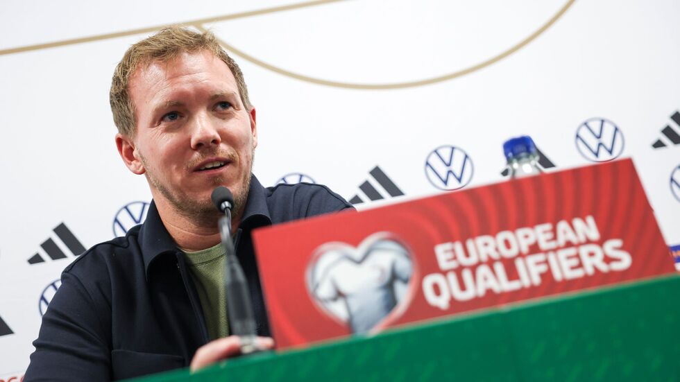 Julian Nagelsmann erwartet ein schweres Spiel in Belfast.  Julian Nagelsmann erwartet ein schweres Spiel in Belfast.