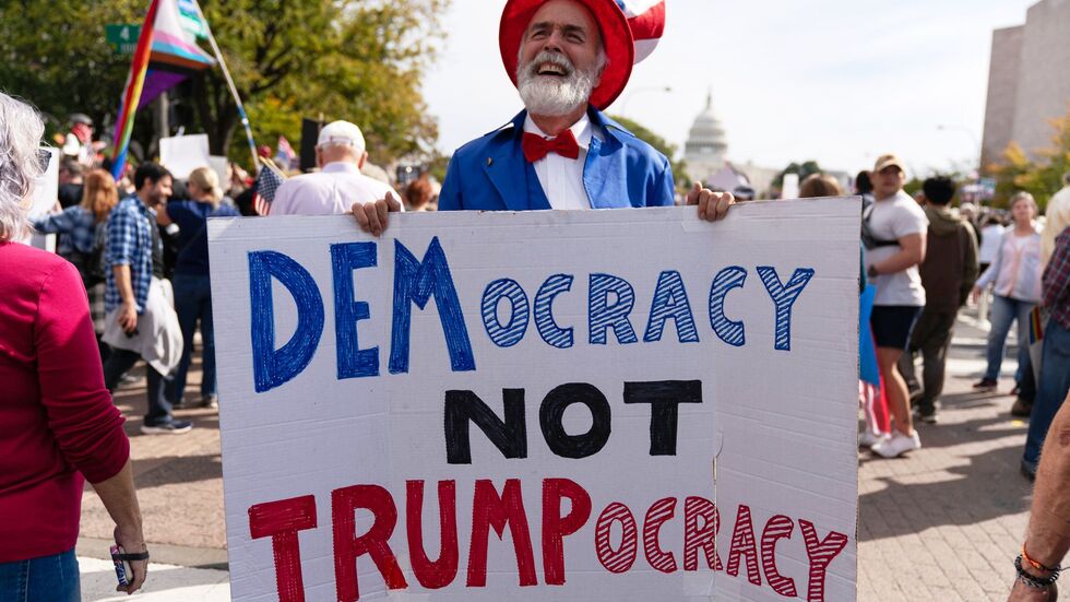 Seit Trumps zweiten Amtsantritt hat es in den USA deutlich mehr Demonstrationen als in seiner ersten Amtszeit gegeben. Seit Trumps zweiten Amtsantritt hat es in den USA deutlich mehr Demonstrationen als in seiner ersten Amtszeit gegeben.