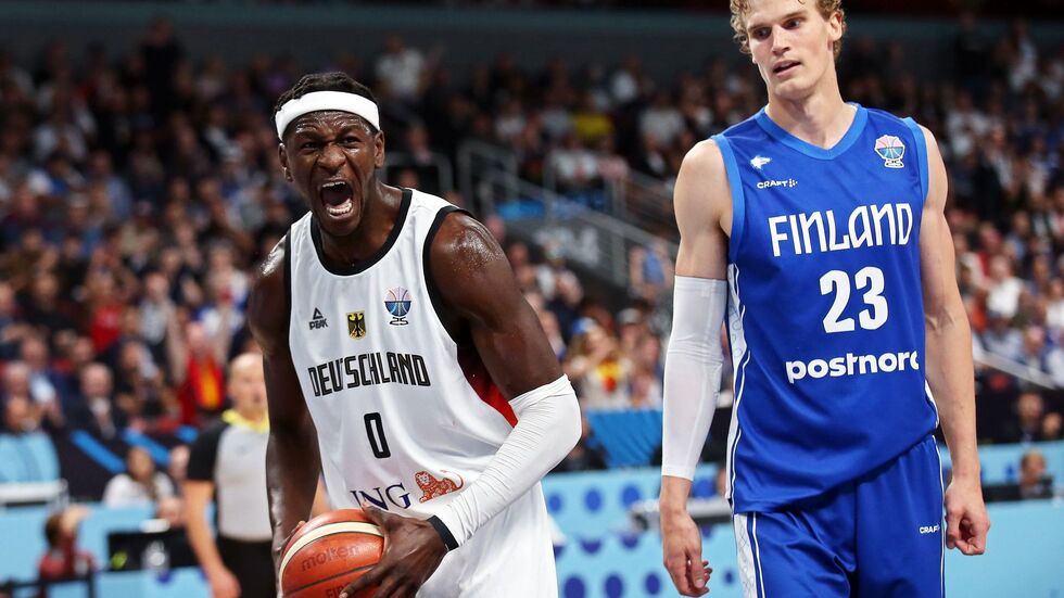 Isaac Bonga hatte wieder großen Anteil am deutschen Erfolg. Isaac Bonga hatte wieder großen Anteil am deutschen Erfolg.