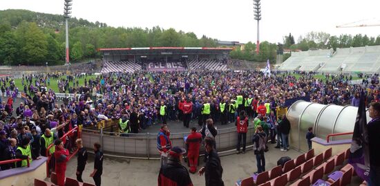 Party im Stadion