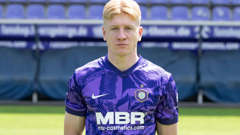 Erik Weinhauer erzielte in der Nachspielzeit das Siegtor für Aue