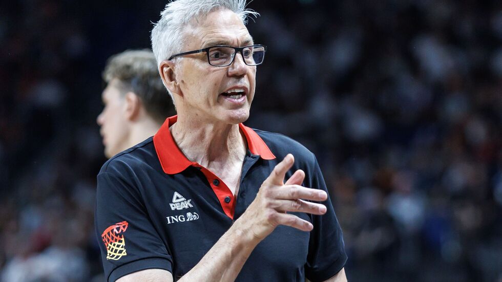 Ex-Nationaltrainer Gordon Herbert führte die deutschen Basketballer 2023 zum WM-Titel. (Archivbild) Ex-Nationaltrainer Gordon Herbert führte die deutschen Basketballer 2023 zum WM-Titel. (Archivbild)