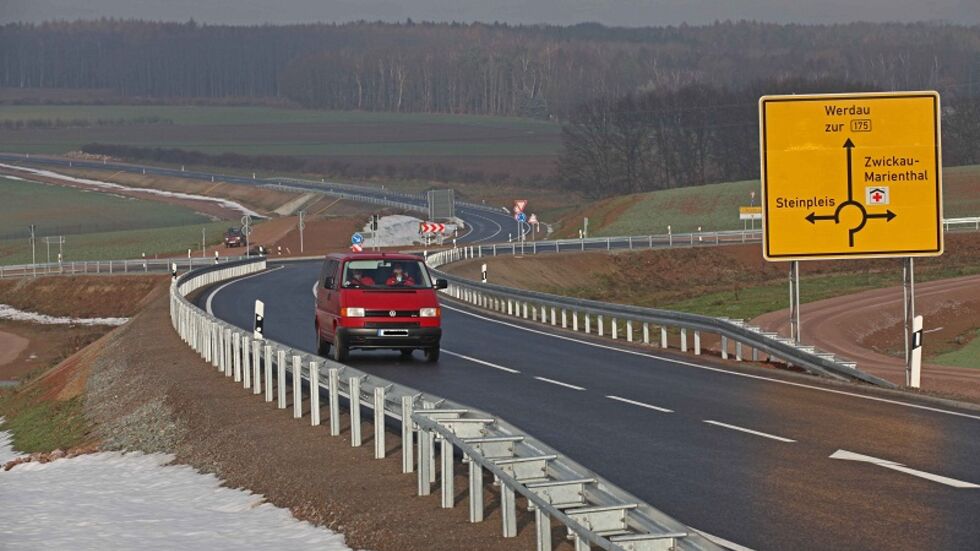 Seit Donners­tag­mittag haben Autofahrer freie Fahrt bis Werdau. (c) Ralph Köhler, propic­ture