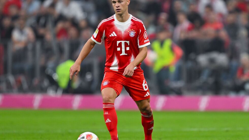 Dreh- und Angelpunkt im Bayern-Spiel: Joshua Kimmich. Dreh- und Angelpunkt im Bayern-Spiel: Joshua Kimmich.