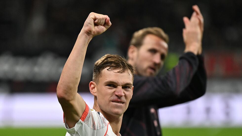Joshua Kimmich schwärmte von Teamkollege Luis Díaz. Joshua Kimmich schwärmte von Teamkollege Luis Díaz.