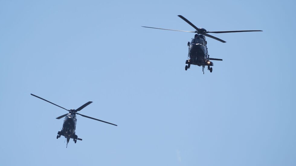 Hubschrauber-Piloten der Polizei werden in der kommenden Woche durch Deutschland fliegen. (Illustration) Hubschrauber-Piloten der Polizei werden in der kommenden Woche durch Deutschland fliegen. (Illustration)