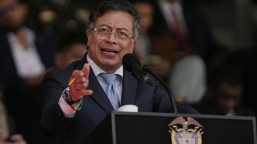 Der kolumbianische Präsident Gustavo Petro ist von der US-Regierung sanktioniert worden. Der kolumbianische Präsident Gustavo Petro ist von der US-Regierung sanktioniert worden.