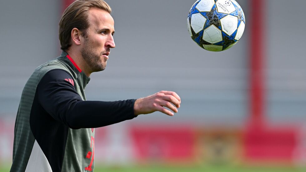Gegen Chelsea im Fokus: Bayern-Torjäger Harry Kane. Gegen Chelsea im Fokus: Bayern-Torjäger Harry Kane.