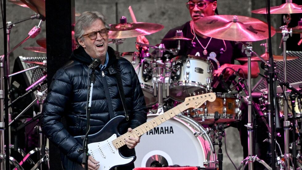 Der Musiker Eric Clapton kommt im Mai 2026 für drei Konzerte in Mannheim, Köln und München nach Deutschland. (Archivbild) Der Musiker Eric Clapton kommt im Mai 2026 für drei Konzerte in Mannheim, Köln und München nach Deutschland. (Archivbild)