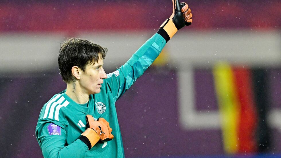 Zurück im deutschen Tor: Ann-Katrin Berger.