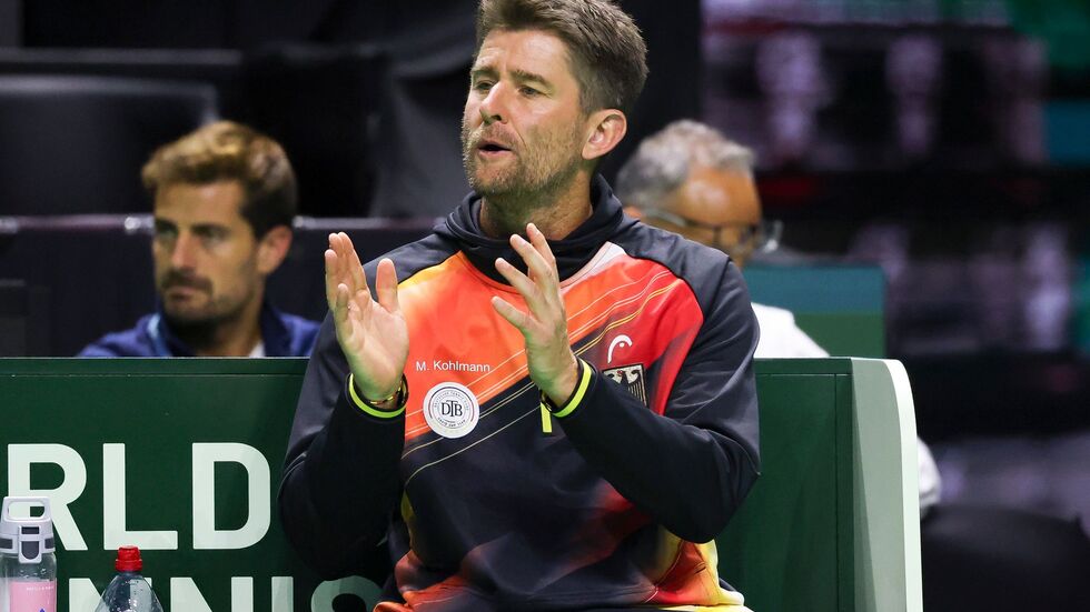 Davis-Cup-Kapitän Michael Kohlmann konnte zufrieden sein mit der Leistung seines Teams. (Archivbild) Davis-Cup-Kapitän Michael Kohlmann konnte zufrieden sein mit der Leistung seines Teams. (Archivbild)