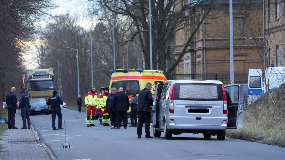 Der Tatort in Lauchhammer