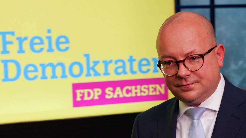 Frank Müller-Rosentritt ist neuer FDP-Chef in Sachsen. © Peter Endig/ dpa Frank Müller-Rosentritt ist neuer FDP-Chef in Sachsen. © Peter Endig/ dpa