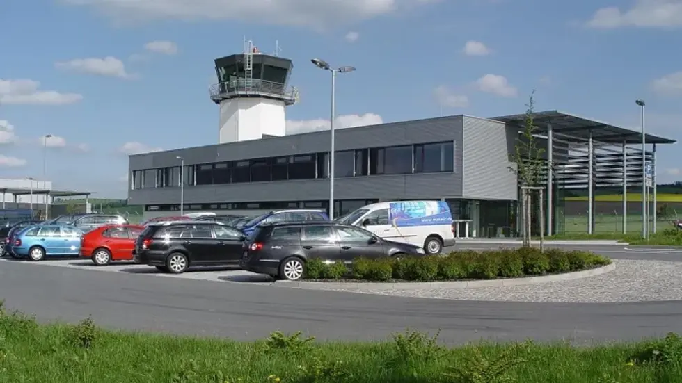 Der Flugplatz in Jahnsdorf.