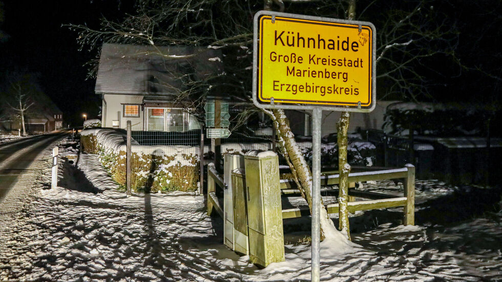 Aufgrund der ungewöhnlichen Lage avanciert Kühnhaide regelmäßig zu Deutschlands "Kältekammer".
