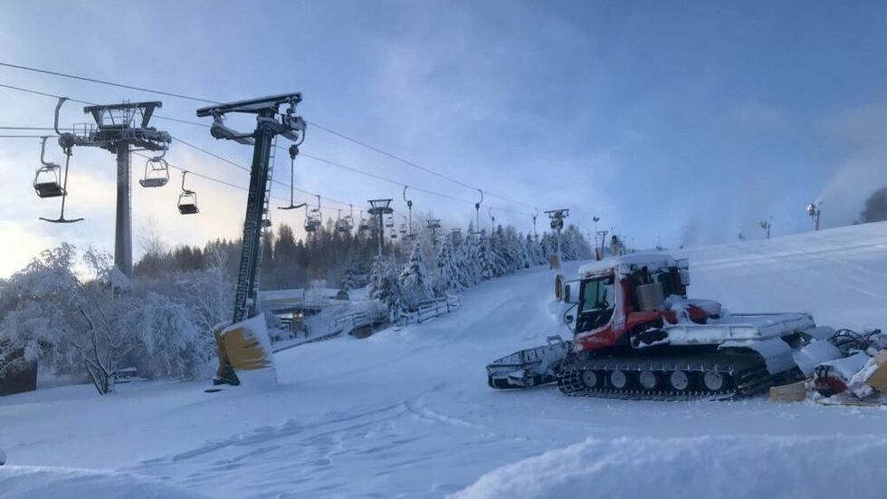 Der Skispaß startete am Donnerstag bei bestem Wetter. Der Skispaß startete am Donnerstag bei bestem Wetter.
