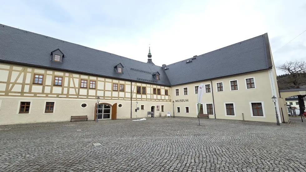 In einem Flügel des Ritterguts ist heute das Museum untergebracht.