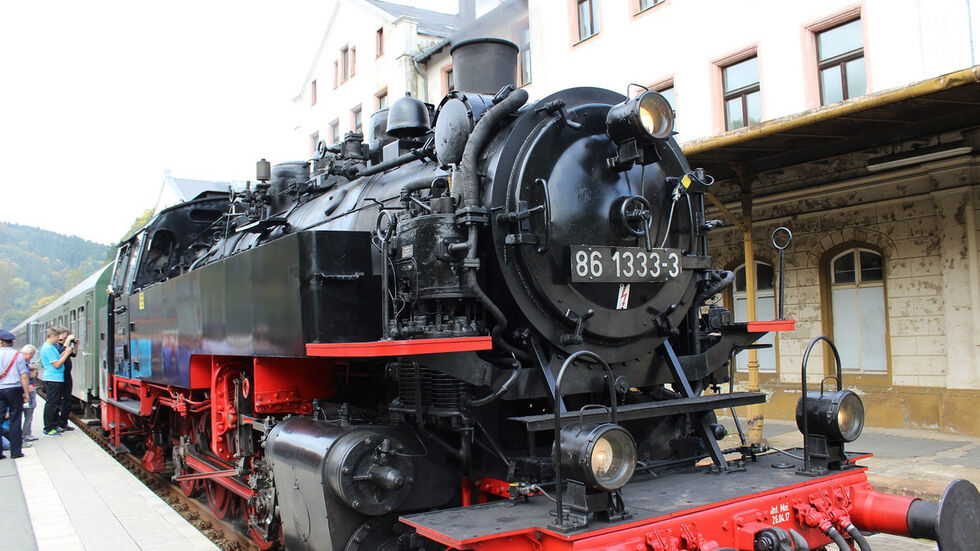 Die Erzgebirgische Aussichtsbahn.