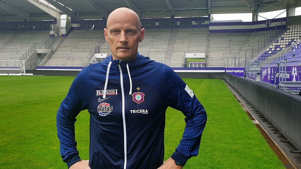 Matthias Heidrich ist seit gut einem Jahr der sportliche Leiter in Aue.