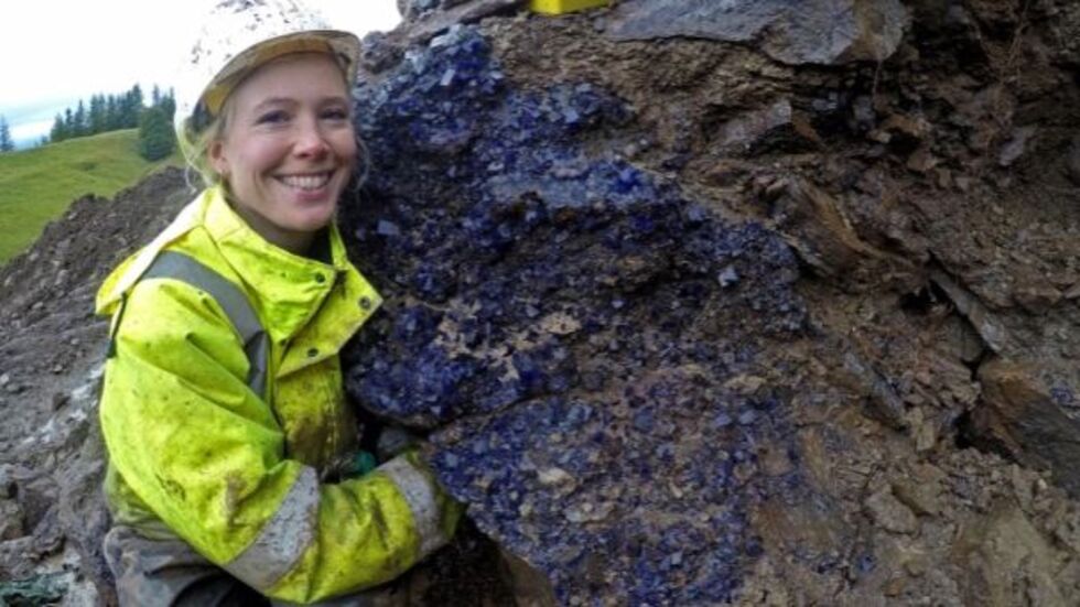 Die Namensgeberin der Mine vor Ort in Nordengland. Foto: privat.