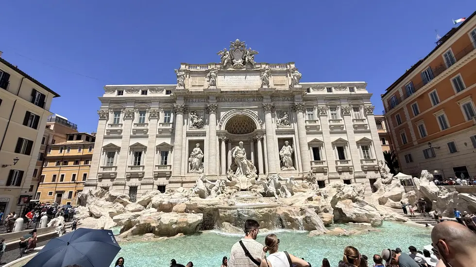 Trevi-Brunnen in Rom Trevi-Brunnen in Rom