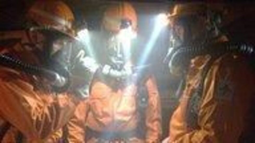 Kameraden der Grubenwehr.