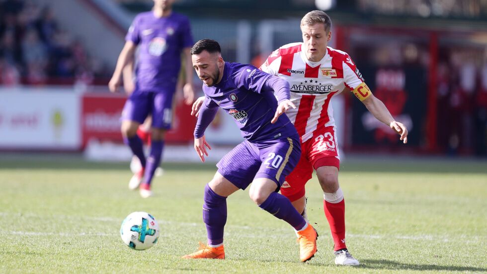 Erzgebirge Aue spielt 0:0 im Ostduell in Berlin