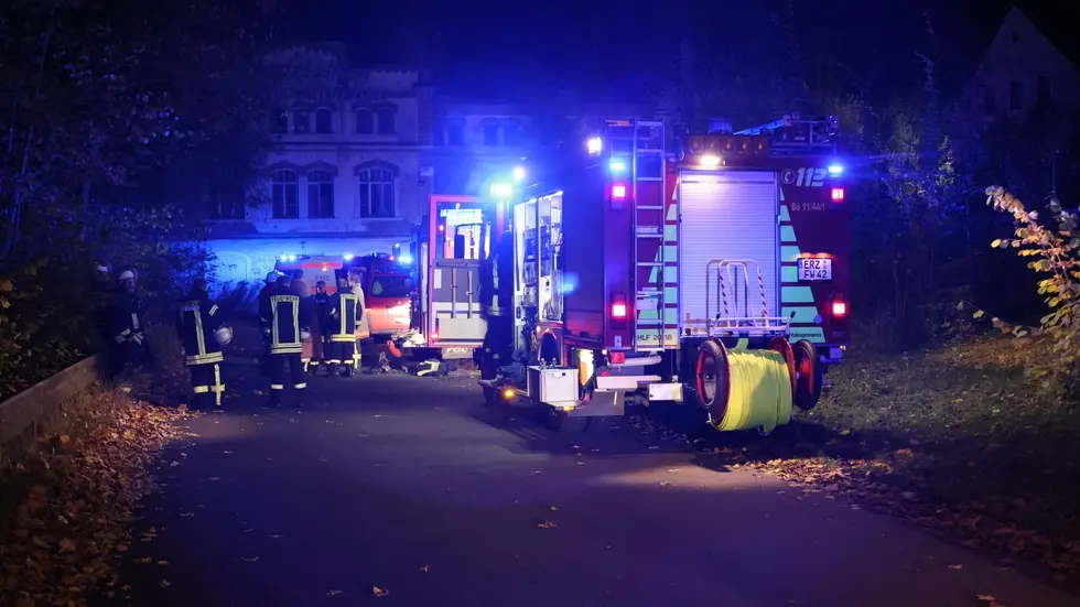 Am Einsatzort. Am Einsatzort.