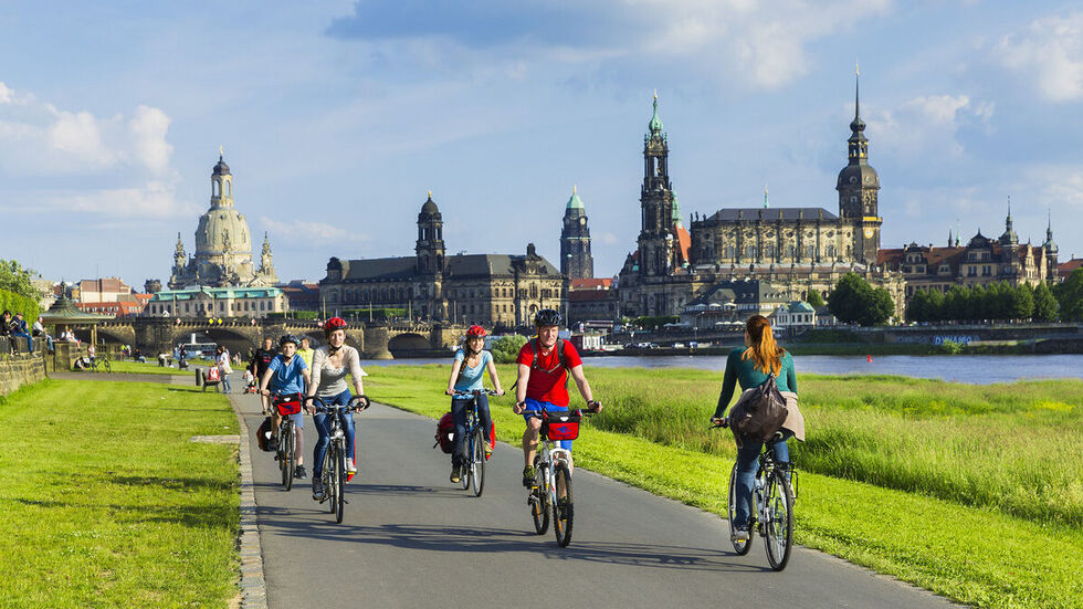 Der Elberadweg ist einer der beliebtesten Tourenradwege Deutschlands Der Elberadweg ist einer der beliebtesten Tourenradwege Deutschlands