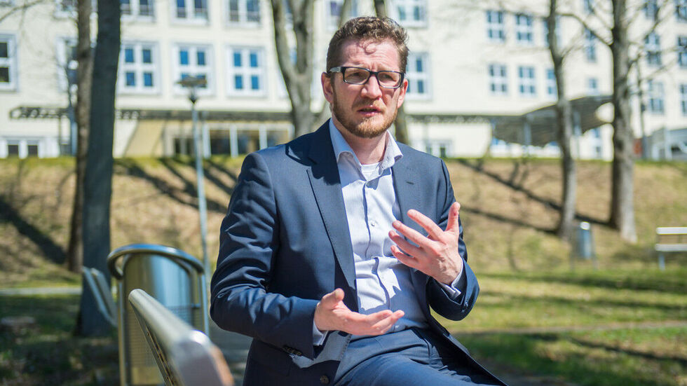 Marcel Koch, Chef der Erzgebirgskliniken.