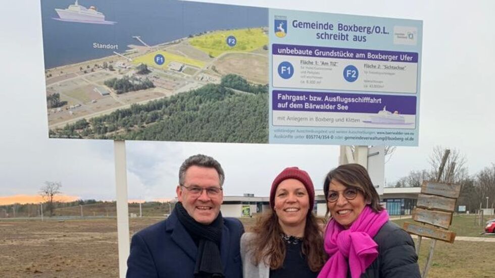 Jens und Carmen Ellinger mit Tochter Melan Duske
Jens und Carmen Ellinger mit Tochter Melan Duske