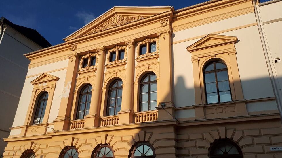 Das Winterstein-Theater in Annaberg. Das Winterstein-Theater in Annaberg.