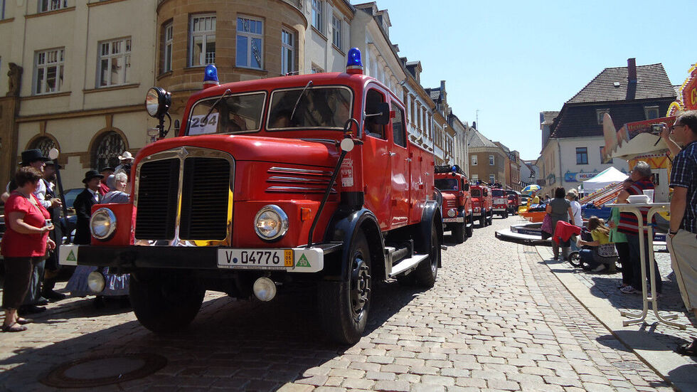 LKW aus Werdauer Produktion. 