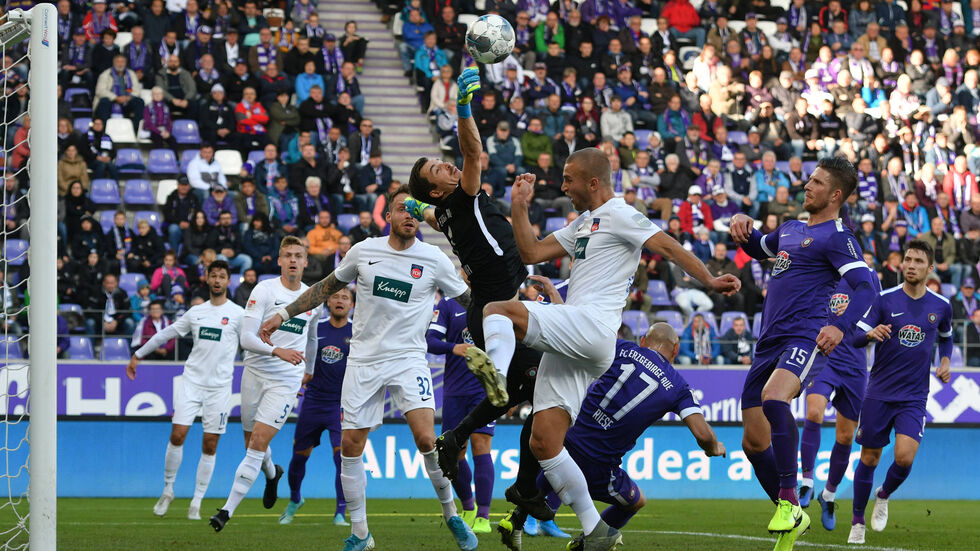 Erzgebirge Aue hat sich am Samstag im Heimspiel vom 1. FC Heidenheim 1:1 getrennt.