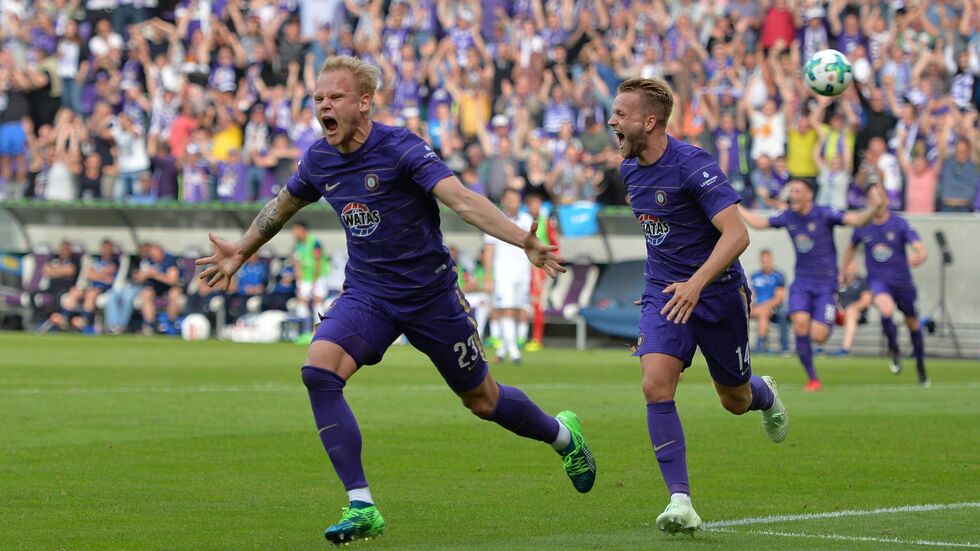 Sören Bertram traf dreifach für die Veilchen.