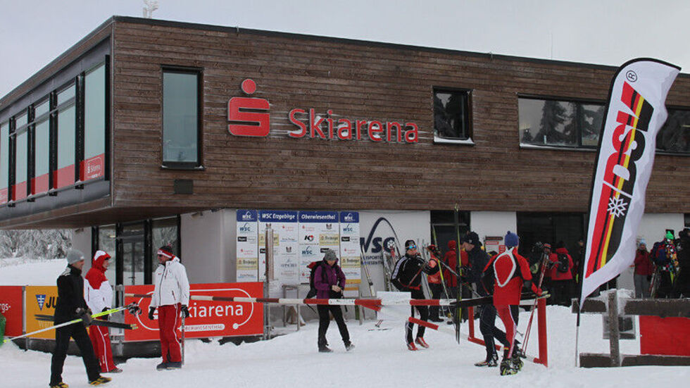 An der Sparkassen Skiarena können sich diese Woche die Sportler von morgen ausprobieren.