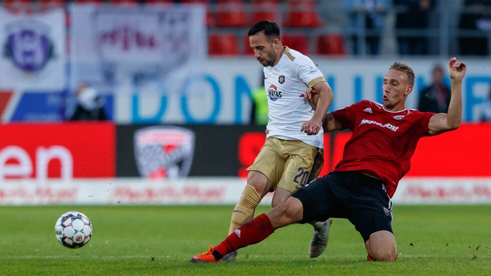 Die Veilchen verlieren mit 2:3 in Ingolstadt.