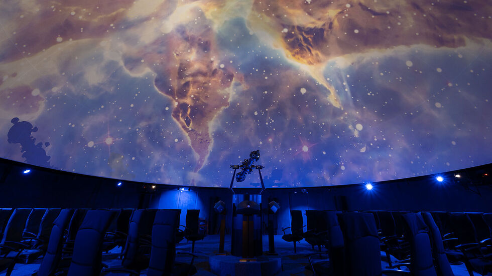 Der "Spacediver V2" ersetzt die neun Jahre alte Technik in dem Planetaium.