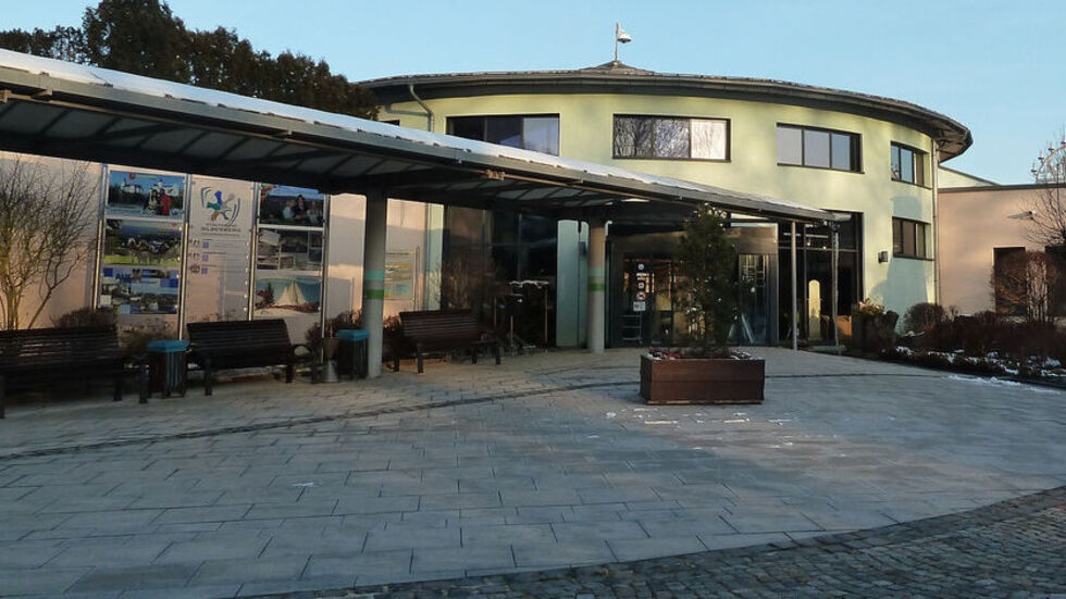 Das Kurbad in Bad Schlema. Foto: Redaktion. Das Kurbad in Bad Schlema. Foto: Redaktion.